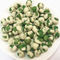 Η άσπρη γεύση Wasabi που ντύθηκε τηγάνισε τα πράσινα μπιζέλια τσιμπά τριζάτο Vegan χαμηλής περιεκτικότητας σε λιπαρά