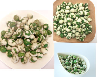 Ψημένα ντυμένα άσπρα τρόφιμα πράσινων μπιζελιών γεύσης Wasabi Kosher επικυρωμένα φυσικά