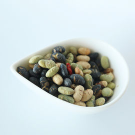 Τα ψημένα φασόλια αναμιγνύουν ξηρό - μαύρο μίγμα μηδέν φασολιών Edamame πρόχειρων φαγητών φρούτων δια την παχιά πλήρη διατροφή Vegan