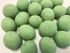 Στρογγυλό πράσινο χρώμα φυστικιών Wasabi πικάντικο γλασαρισμένο καμία υγεία χρωστικών ουσιών πιστοποιημένη
