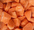 Οι πλήρεις διατροφές περιείχαν την παγωμένη χωρισμένη σε τετράγωνα καρότων ροή διαδικασίας φρέσκων λαχανικών παγωμένη