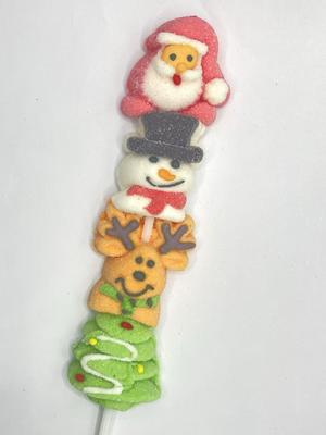 Αγαπητοί χαρακτήρες με ζαχαρωτά σε ξύλα