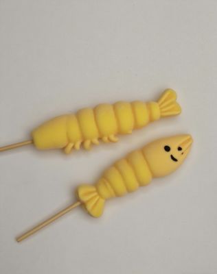 BBQ σχήμα Marshmallows Campfire S'mores Βανίλια γεύση Ζελατίνη Δωρεάν πάρτι