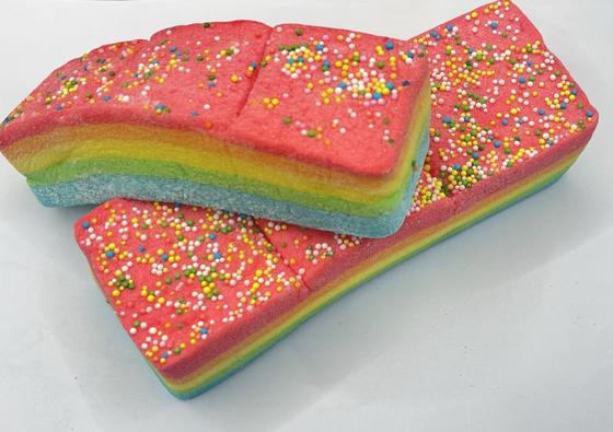 Μαρσμάλοου Dreamcake Rainbow Swirls   Extra Chewy, Super Fluffy & 100% Sugar Rush Ευτυχία