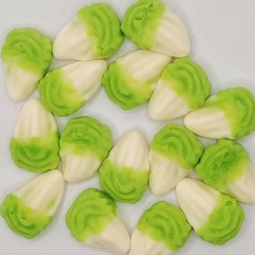 Ζελεδάκια σε διασκεδαστικά σχήματα πολύχρωμα κομμάτια και δημιουργικά σχήματα