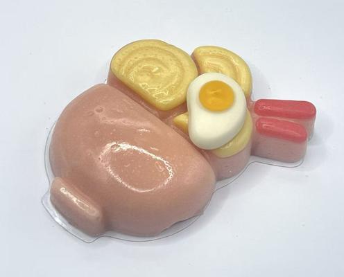 Ramunchi Goo -Luck Glow: Mega Mochi Mellow Plab - Ιαπωνικό ζωμό Bliss Chewy Candy Block