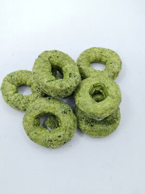 Κρίσιμα δαχτυλίδια Matcha - Αναζωογονητική συγχώνευση Matcha & Grain, ελαφρύ κρίσιμο δαχτυλίδι σε σχήμα σνακ, χωρίς ενοχές ευπροσάρμοστο για όλες τις περιπτώσεις