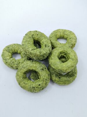 Κρίσιμα δαχτυλίδια Matcha - Αναζωογονητική συγχώνευση Matcha & Grain, ελαφρύ κρίσιμο δαχτυλίδι σε σχήμα σνακ, χωρίς ενοχές ευπροσάρμοστο για όλες τις περιπτώσεις