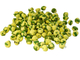Τηγανισμένα ντυμένα κίτρινα χρώματος ΣΧΑΡΩΝ Wasabi πράσινων μπιζελιών τρόφιμα καρυδιών πρόχειρων φαγητών ξηρά ψημένα και ψημένα τραγανά και τριζάτα