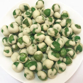 Η άσπρη γεύση Wasabi που ντύθηκε τηγάνισε τα πράσινα μπιζέλια τσιμπά τριζάτο Vegan χαμηλής περιεκτικότητας σε λιπαρά