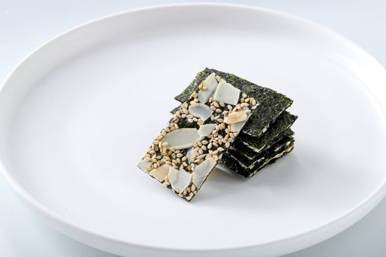 Γεμάτες Κρίπς Θαλασσινών 4 γεύσεις Συνδυασμός Πικάντικα Σνακ Βίγκαν Απαλλαγμένα από γλουτένη Ωκεανικά θρεπτικά συστατικά