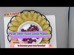 Κρίσιμες μωβ γλυκές πατάτες με φιστίκια